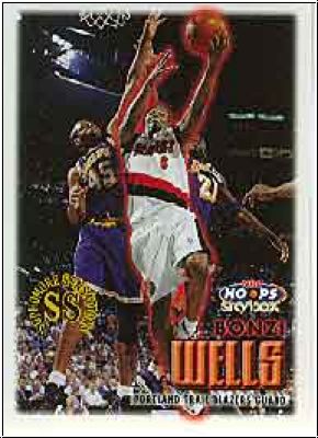 NBA 1999/00 Hoops - No 106 - Bonzi Wells