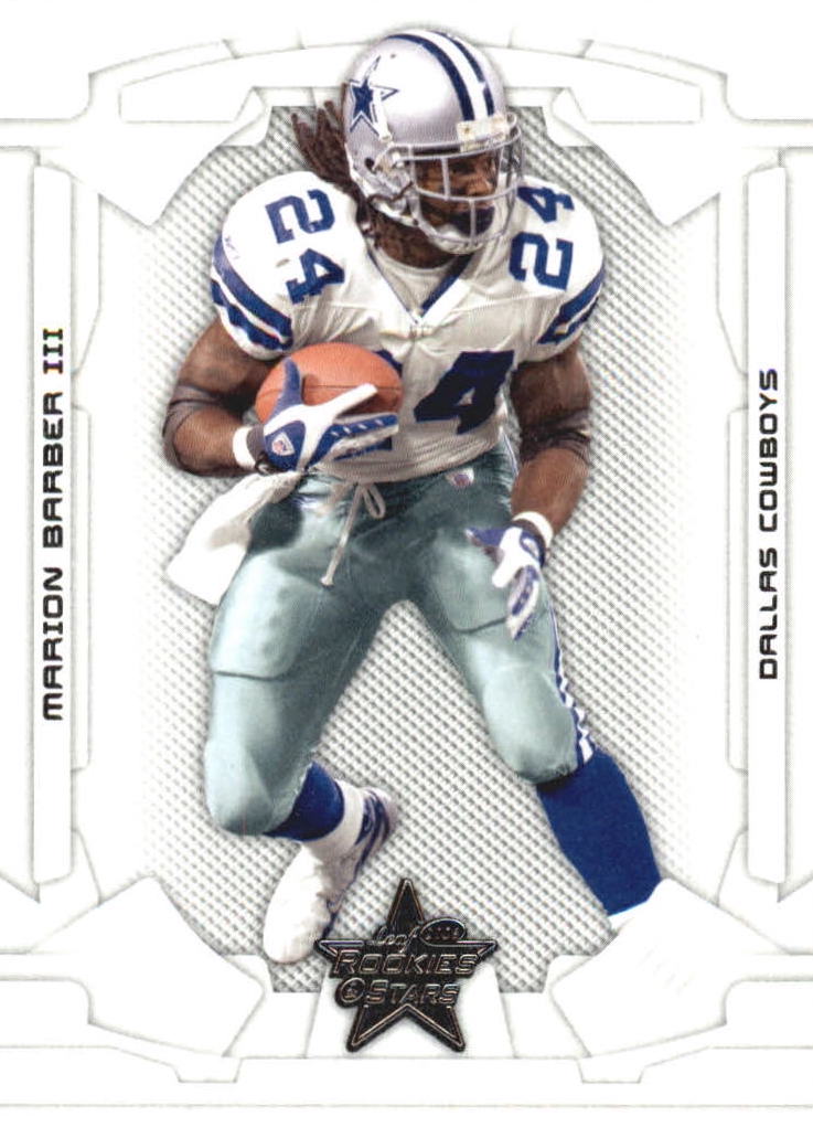 NFL 2008 Leaf Rookies and Stars - No 28 - Marion Barber III