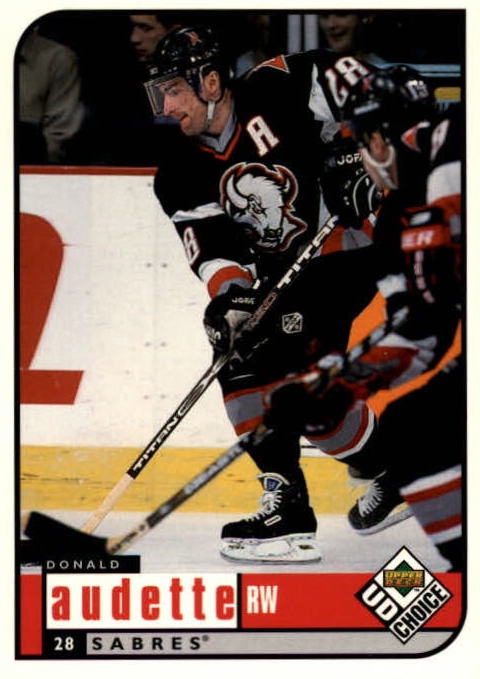 NHL 1998-99 UD Choice - No 28 - Donald Audette