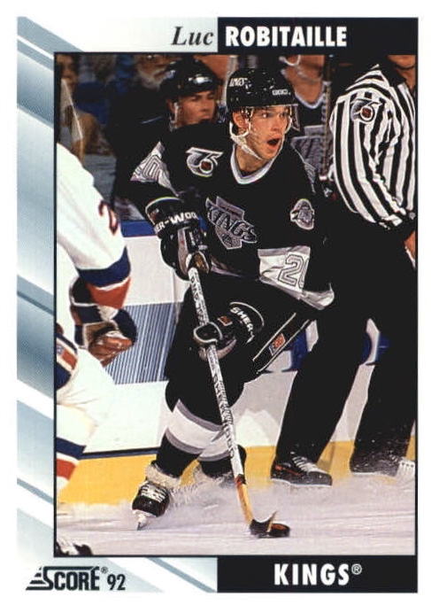 NHL 1992/93 Score - No 290 - Luc Robitaille