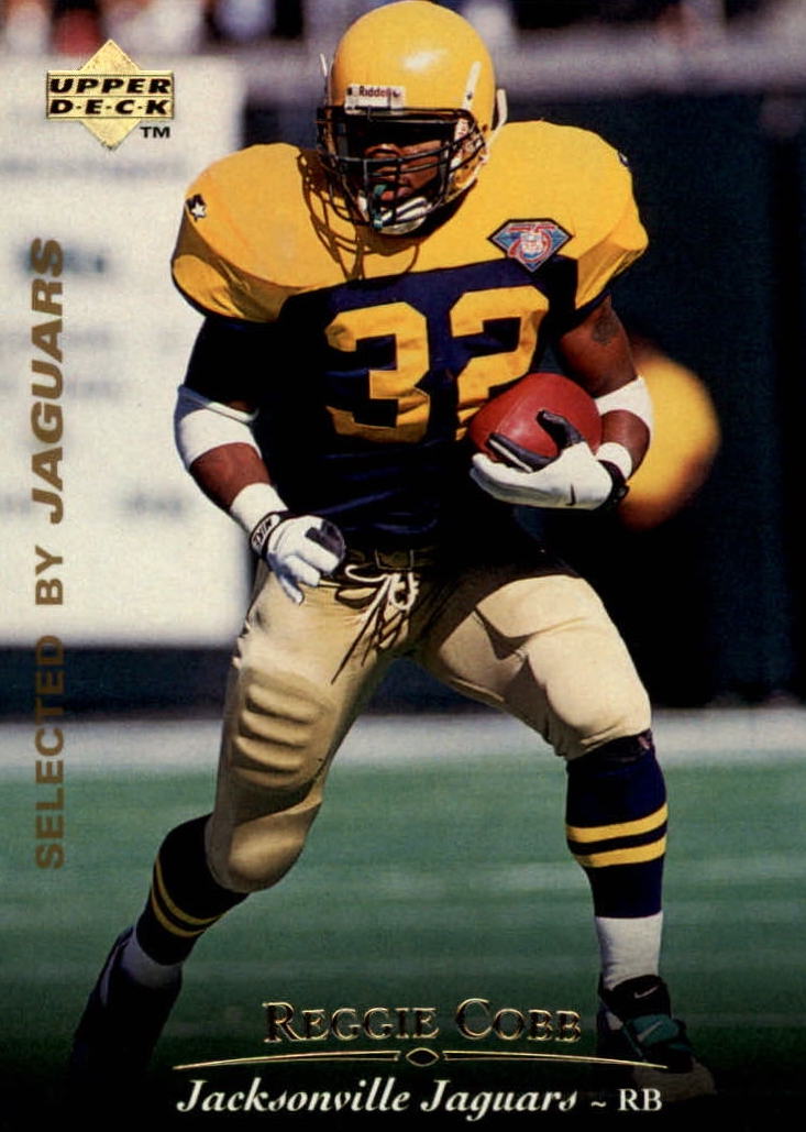 NFL 1995 Upper Deck - No 290 - Reggie Cobb