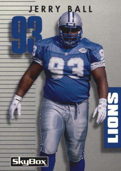 NFL 1992 SkyBox Prime Time - No 293 - Jerry Ball