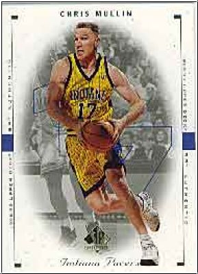 NBA 1998 / 99 SP Authentic - No 40 - Chris Mullin