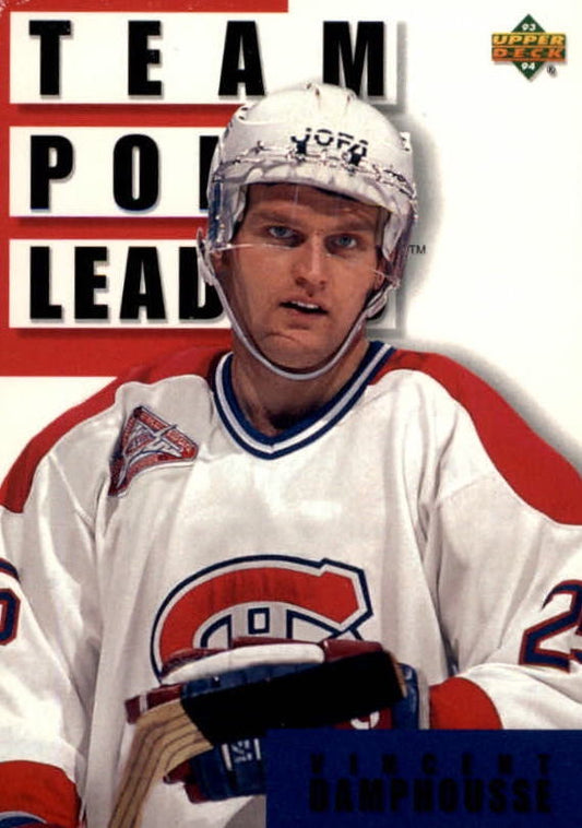 NHL 1993 / 94 Upper Deck - No 295 - Vincent Damphousse