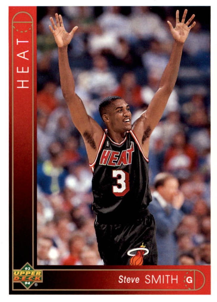 NBA 1993/94 Upper Deck - No. 296 - Steve Smith
