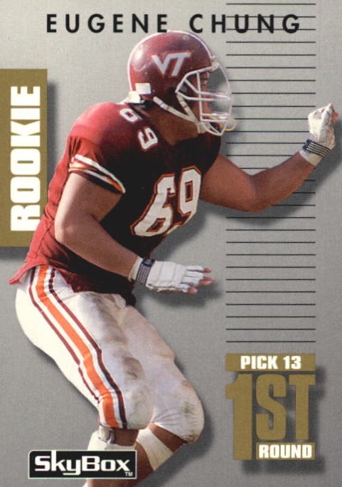NFL 1992 SkyBox Prime Time - No 296 - Eugene Chung