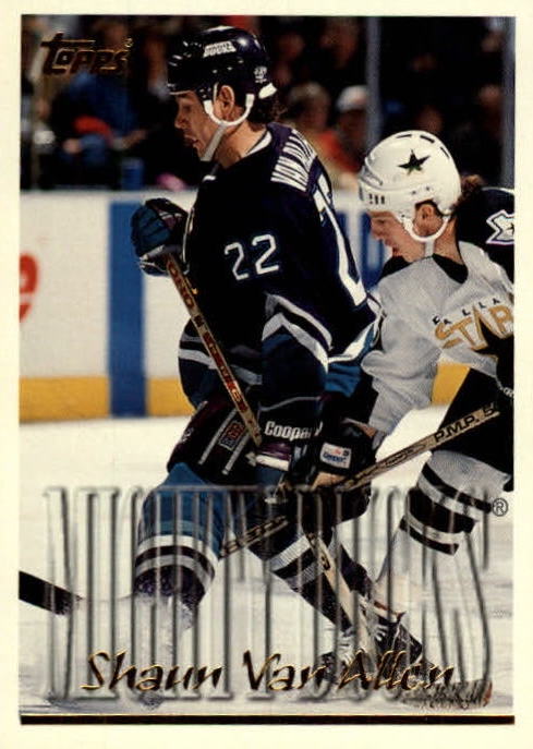 NHL 1995/96 Topps - No. 297 - Shawn van Allen