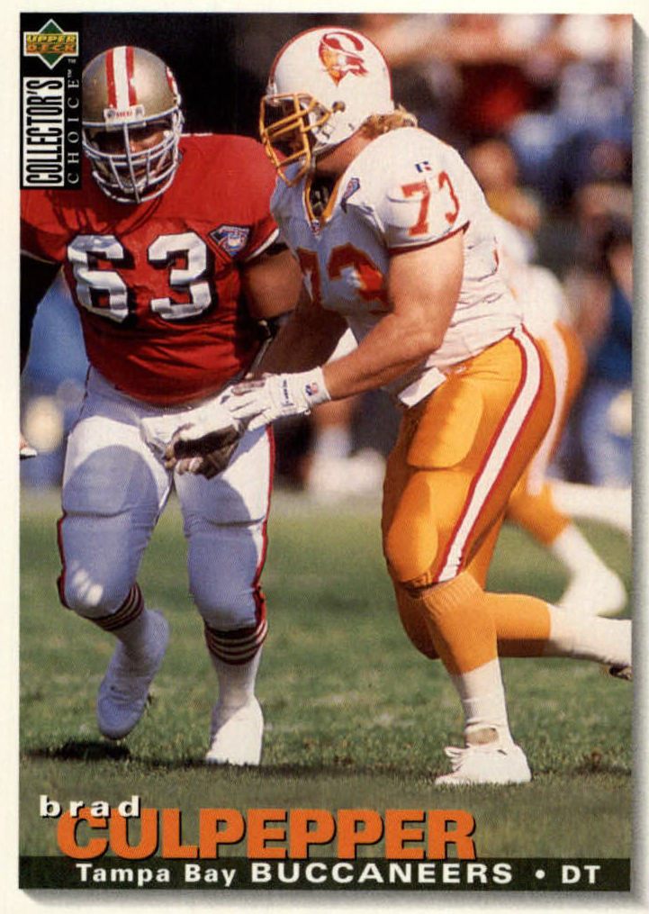 NFL 1995 Collector's Choice - No 298 - Brad Culpepper