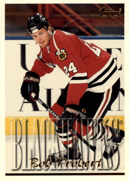 NHL 1995/96 Topps - No. 299 - Bop Probert