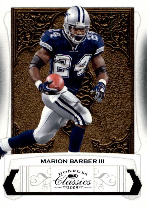 NFL 2009 Donruss Classics - No 29 - Marion Barber III