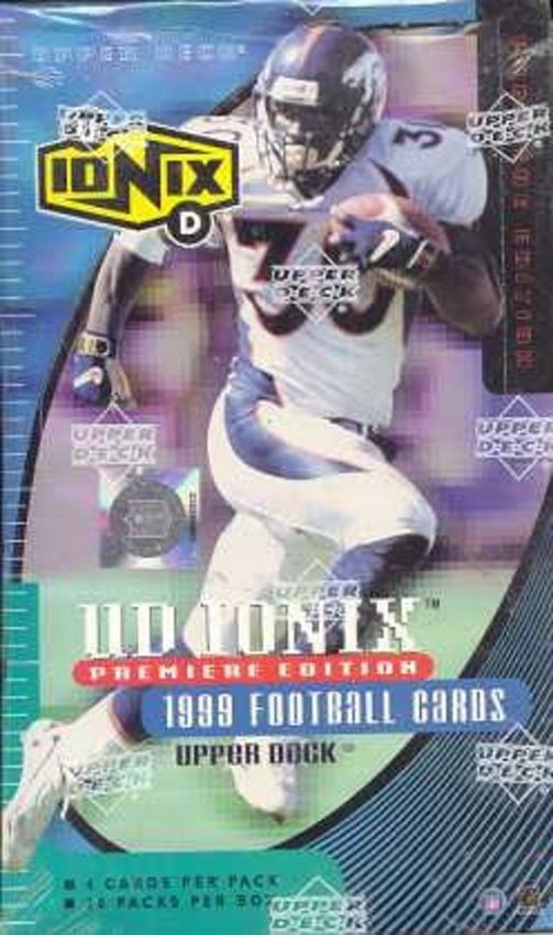 NFL 1999 Upper Deck Ionix - Box