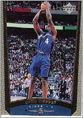 NBA 1998 / 99 Upper Deck - No 199 - Chris Webber