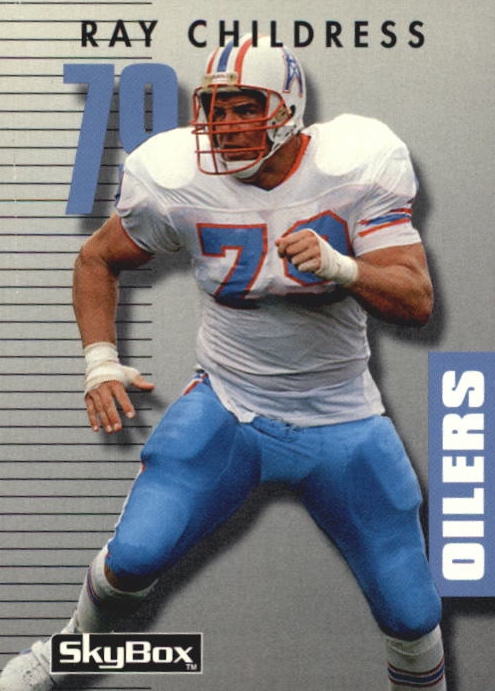 NFL 1992 SkyBox Prime Time - No 302 - Ray Childress
