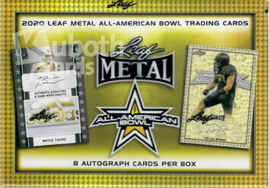 NFL 2020 Leaf Metal All-American Bowl Hobby - Box
