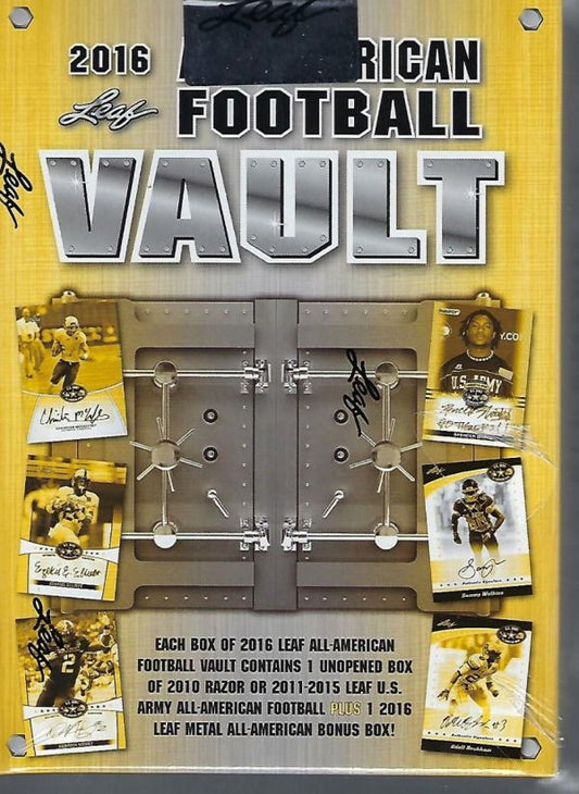 NFL 2016 Leaf All-American Vault Hobby - Box