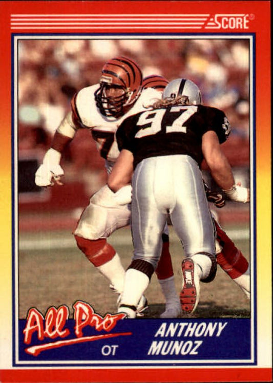 NFL 1990 Score - No 587 - Anthony Munoz