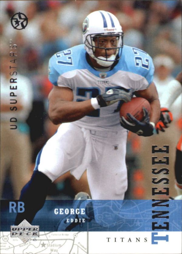 NFL 2002-03 UD SuperStars - No 126 - Eddie George