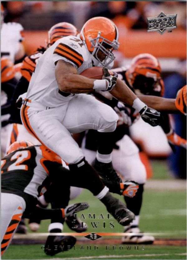 NFL 2008 Upper Deck - No. 41 - Jamal Lewis