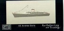 NFL 2008 Topps Mayo Mini Famous Ships - No S-13 - SS Andrea Doria