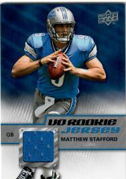 NFL 2009 Upper Deck Rookie Jersey - No RJ-ST - Matthew Stafford