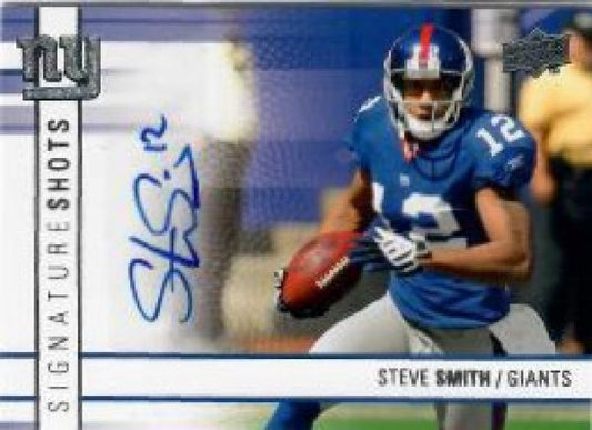 NFL 2009 Upper Deck Signature Shots - No SS-ST - Steve Smith
