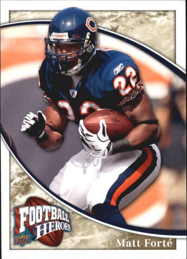 NFL 2009 Upper Deck Heroes - No 16 - Matt Forté