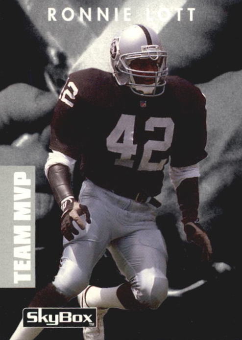 NFL 1992 SkyBox Prime Time - No 305 - Ronnie Lott