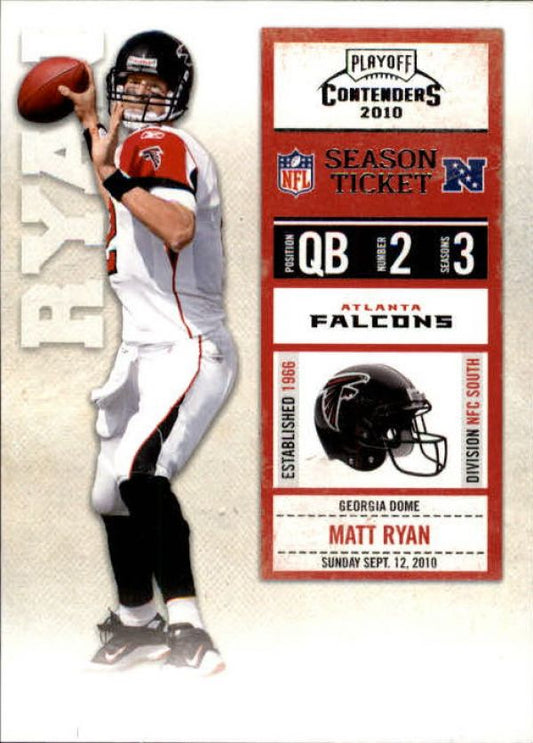 NFL 2010 Playoff Contenders - No 004 - Matt Ryan