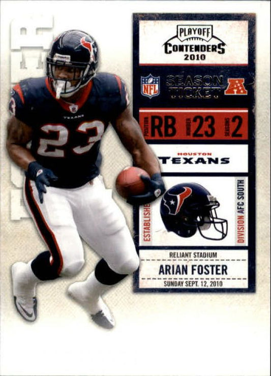 NFL 2010 Playoff Contenders - No 038 - Arian Foster