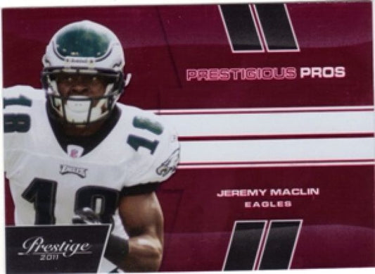 NFL 2011 Prestige Prestigious Pros Red - No 30 - Jeremy Maclin