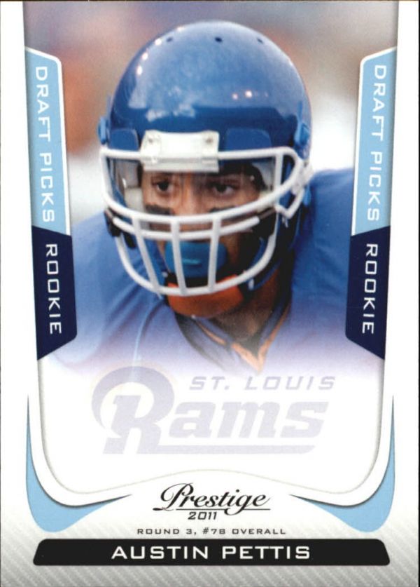 NFL 2011 Prestige Draft Picks Light Blue - No 208 - Austin Pettis