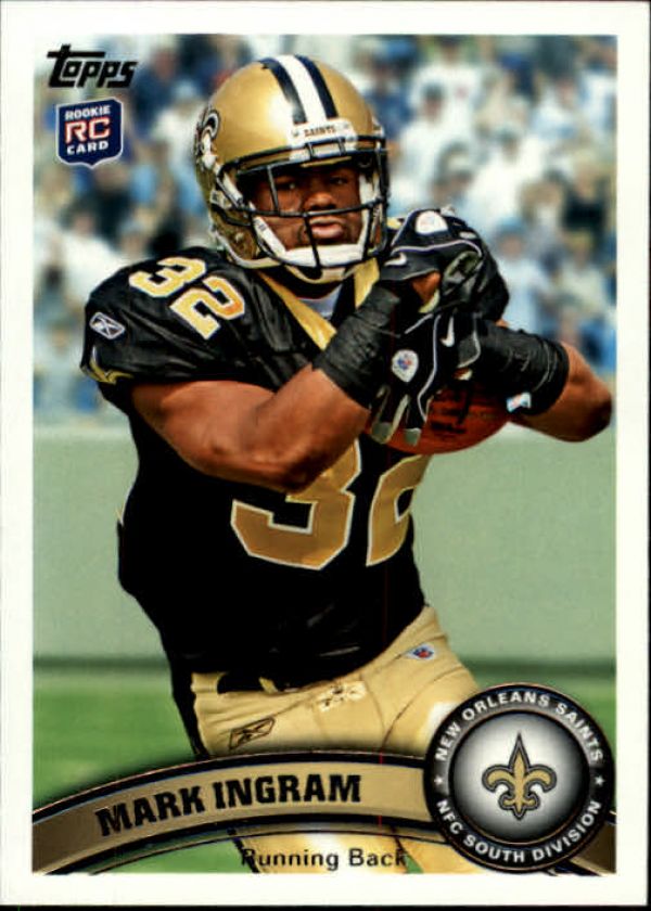 NFL 2011 Topps - No 426 - Mark Ingram