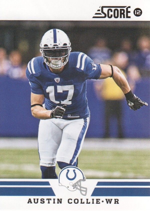 NFL 2012 Score - No. 292 - Austin Collie