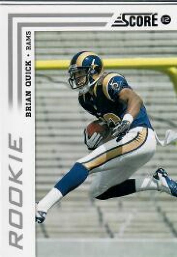 NFL 2012 Score - No 309B - Brian Quick