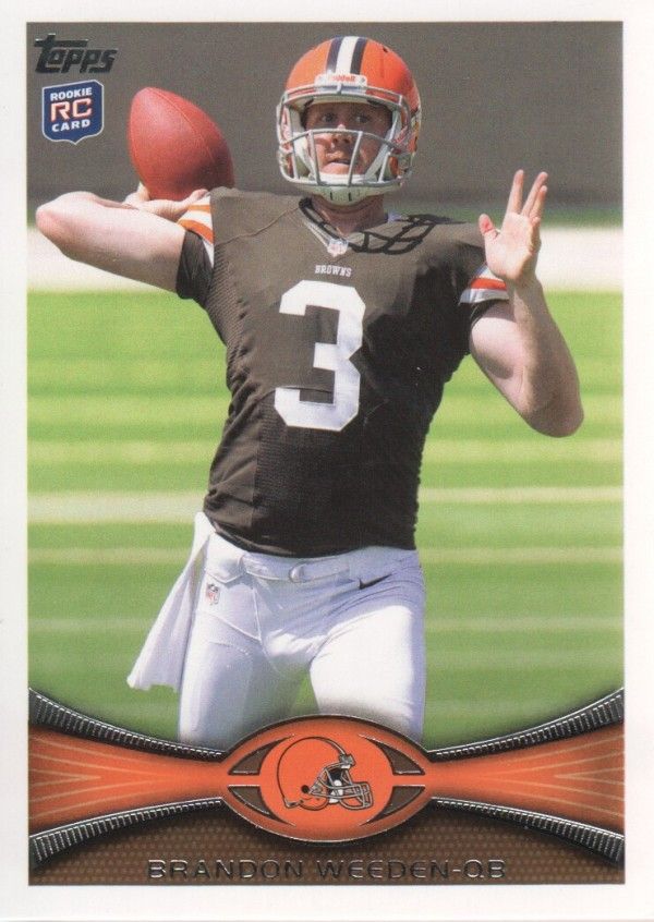 NFL 2012 Topps - No 3A - Brandon Weeden