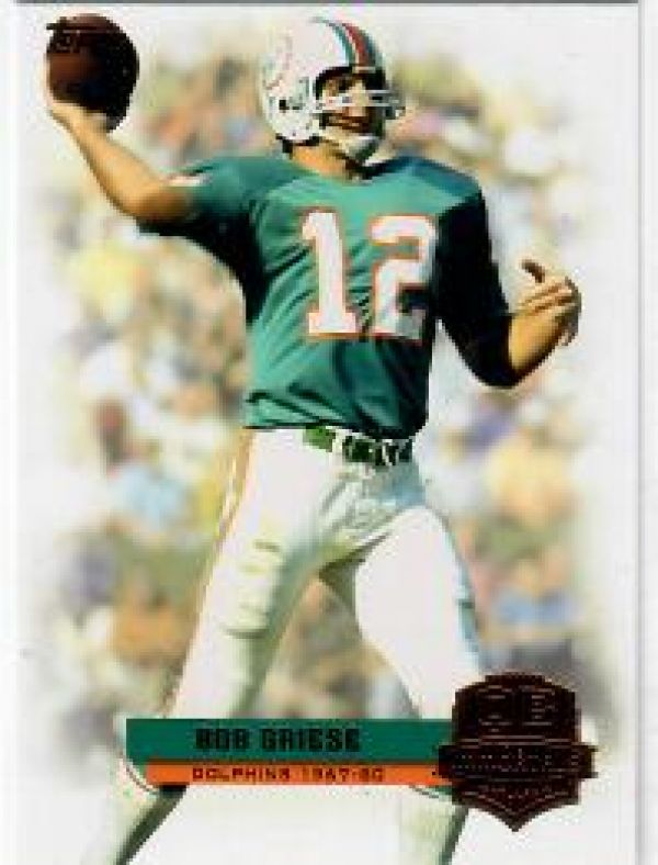 NFL 2012 Topps QB Immortals - No QI-BG - Bob Griese