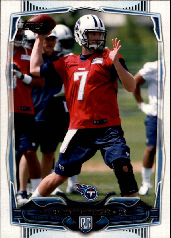 NFL 2014 Topps - No. 359 - Zach Mettenberger