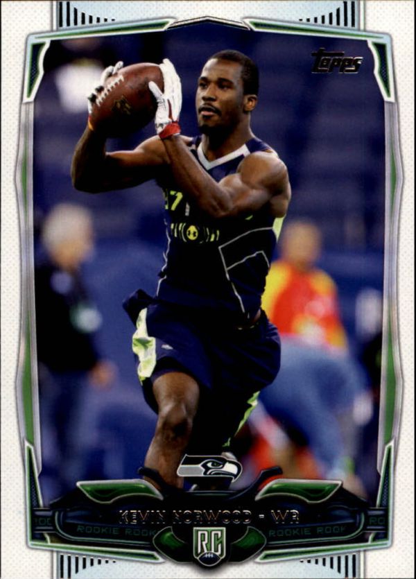 NFL 2014 Topps - No. 388 - Kevin Norwoood