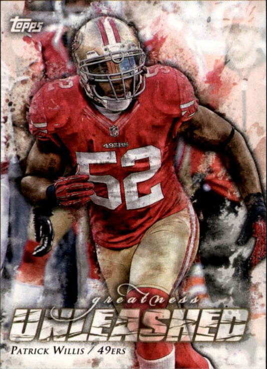 NFL 2014 Topps Greatness Unleashed - No GU-PW - Patrick Willis