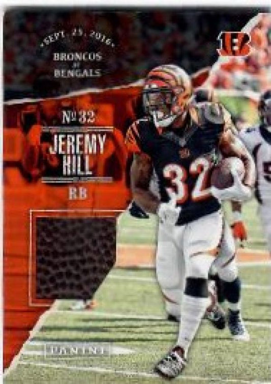 NFL 2017 Panini Father's Day Game Dated Material - No 11 - Jeremy Hill
