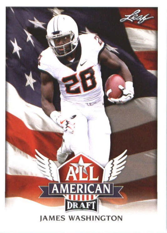 NFL 2018 Leaf Draft All American - No AA-06 - James Washington