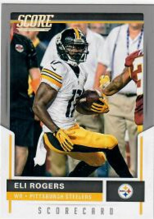 NFL 2017 Score Scorecard - No 27 - Eli Rogers