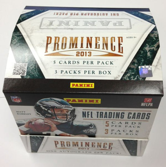 NFL 2013 Panini Prominence Hobby - Box