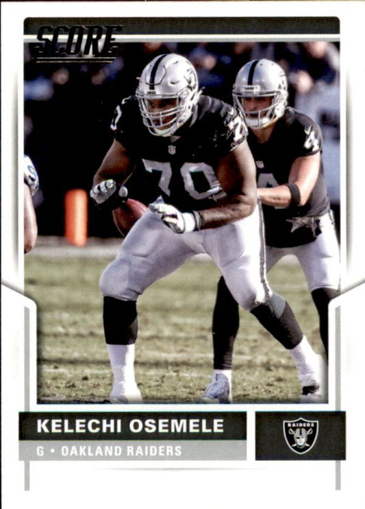 NFL 2017 Score - No 233 - Kelechi Osemele