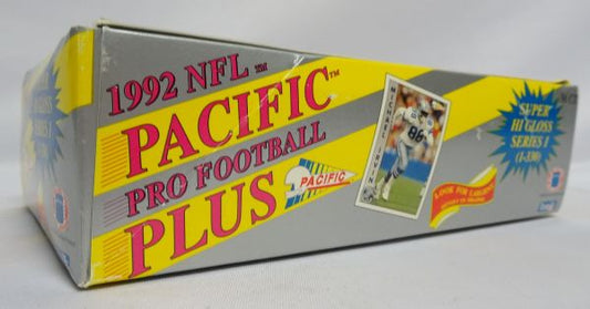 NFL 1992 Pacific Plus Series 1 Wax Box