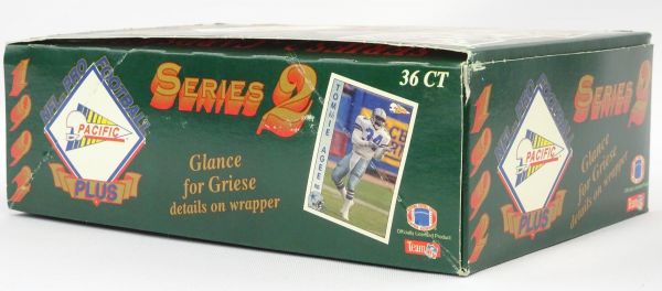 NFL 1992 Pacific Plus Series 2 Wax Box