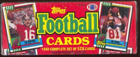 NFL 1990 Topps Factory Set Christmas Edition