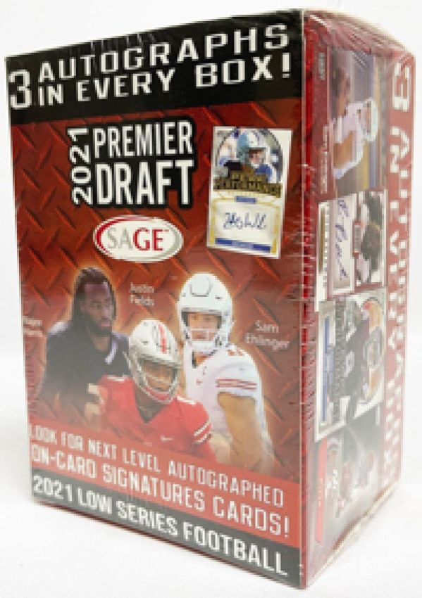 NFL 2021 Sage Hit Premier Draft Low Series