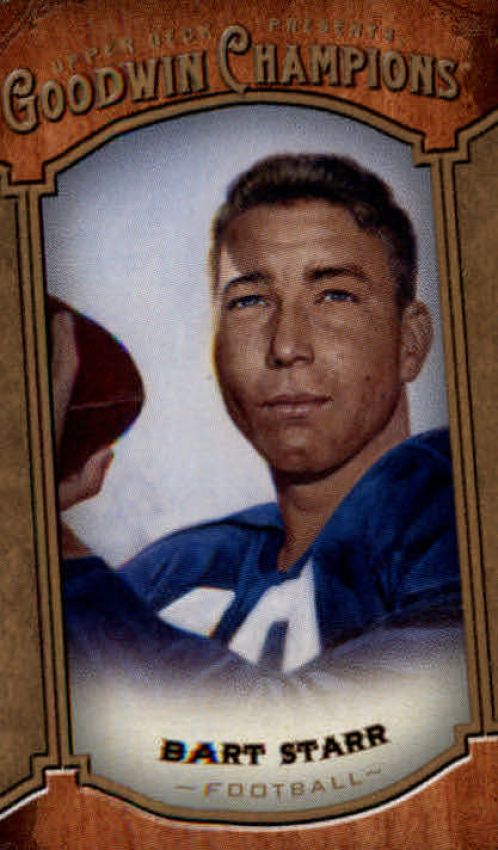 NFL/M 2014 Upper Deck Goodwin Champions Mini - No 119 - Bart Starr