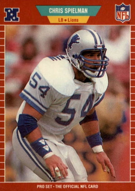 NFL 1989 ProSet - No 125 - Chris Spielman